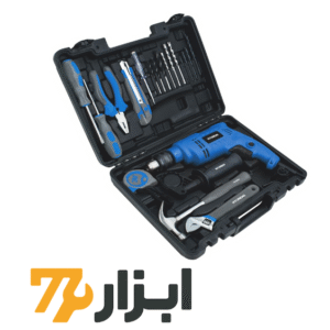 کیت دریل 13 میلی متر چکشی با متعلقات HP7221