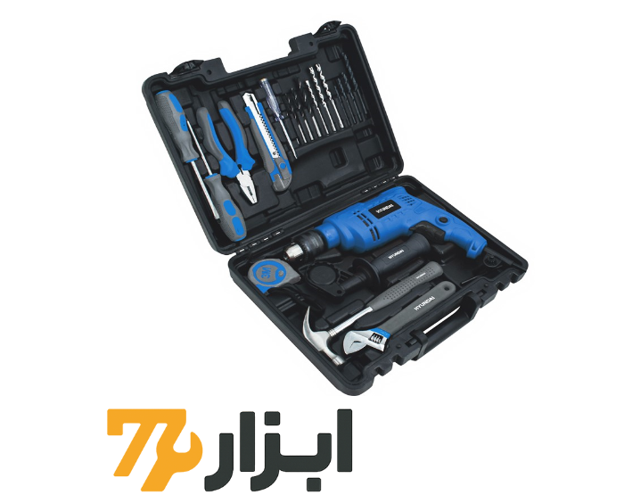 کیت دریل 13 میلی متر چکشی با متعلقات HP7221 کیت دریل 13 میلی متر چکشی با متعلقات HP7221