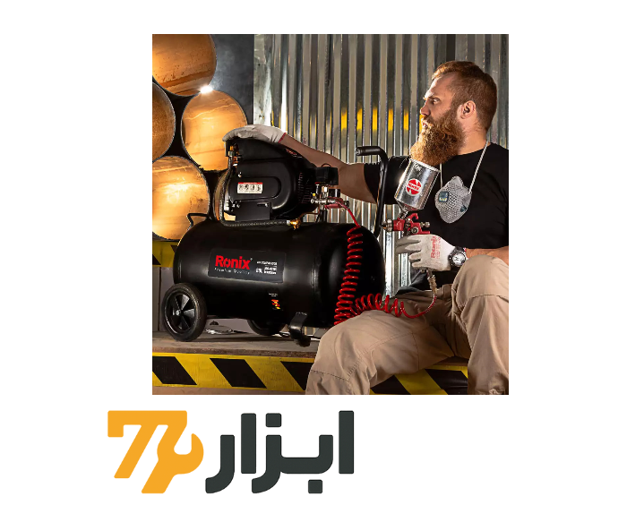 کمپرسور 80 لیتری رونیکس مدل RC-8010 کمپرسور 80 لیتری رونیکس مدل RC-8010